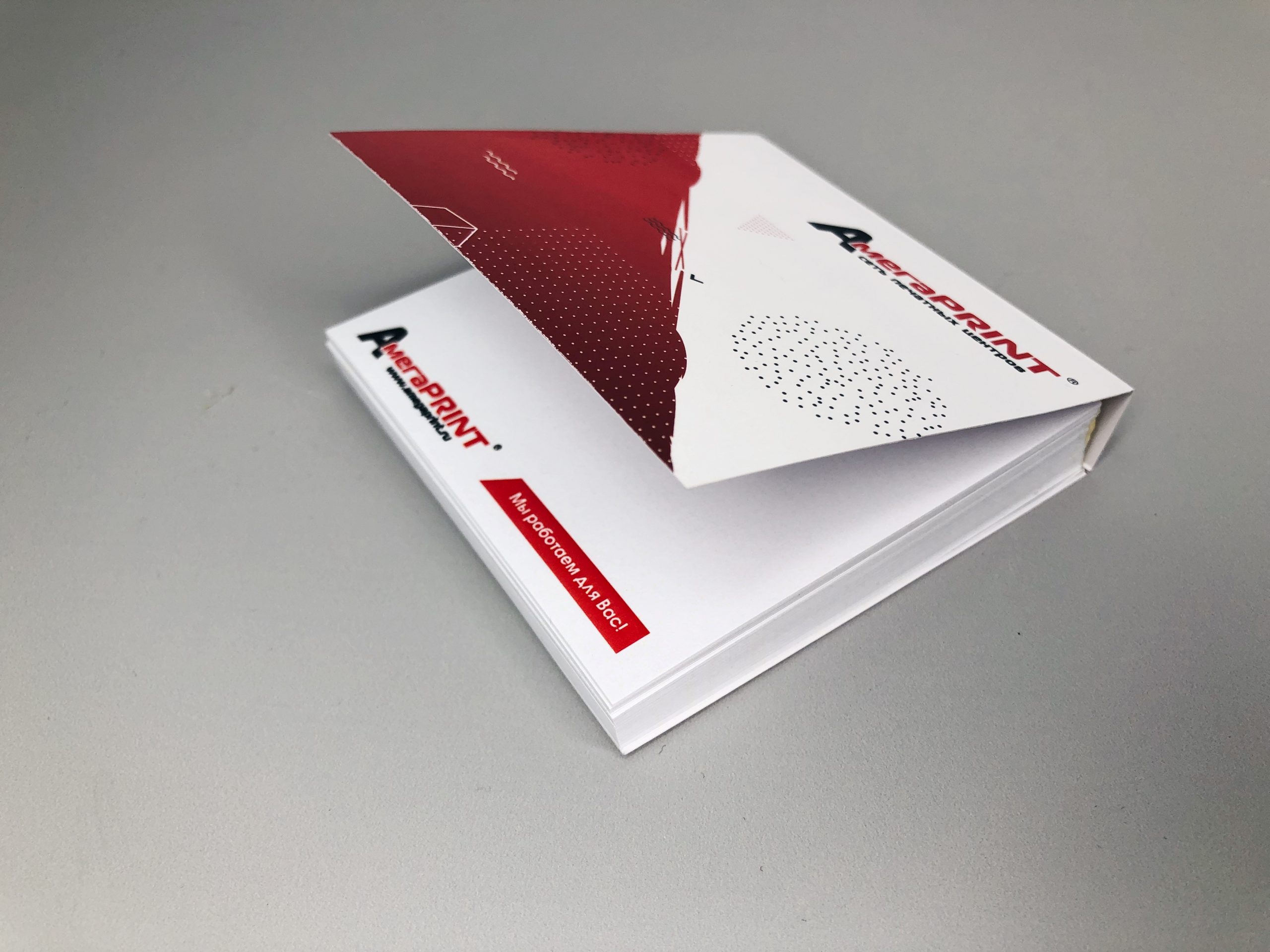 Печать блокнотов на клею