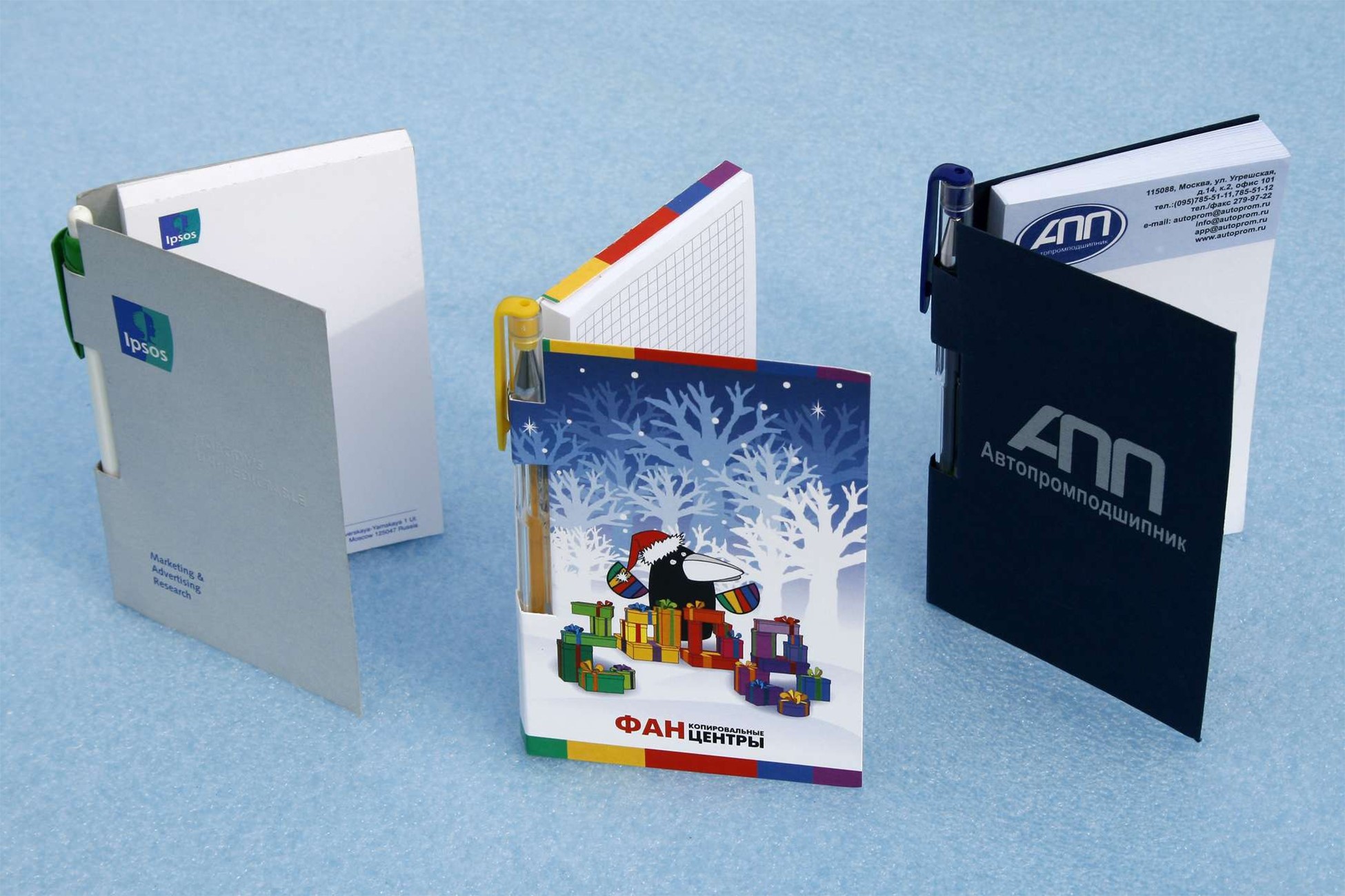 Печать блокнотов на клею