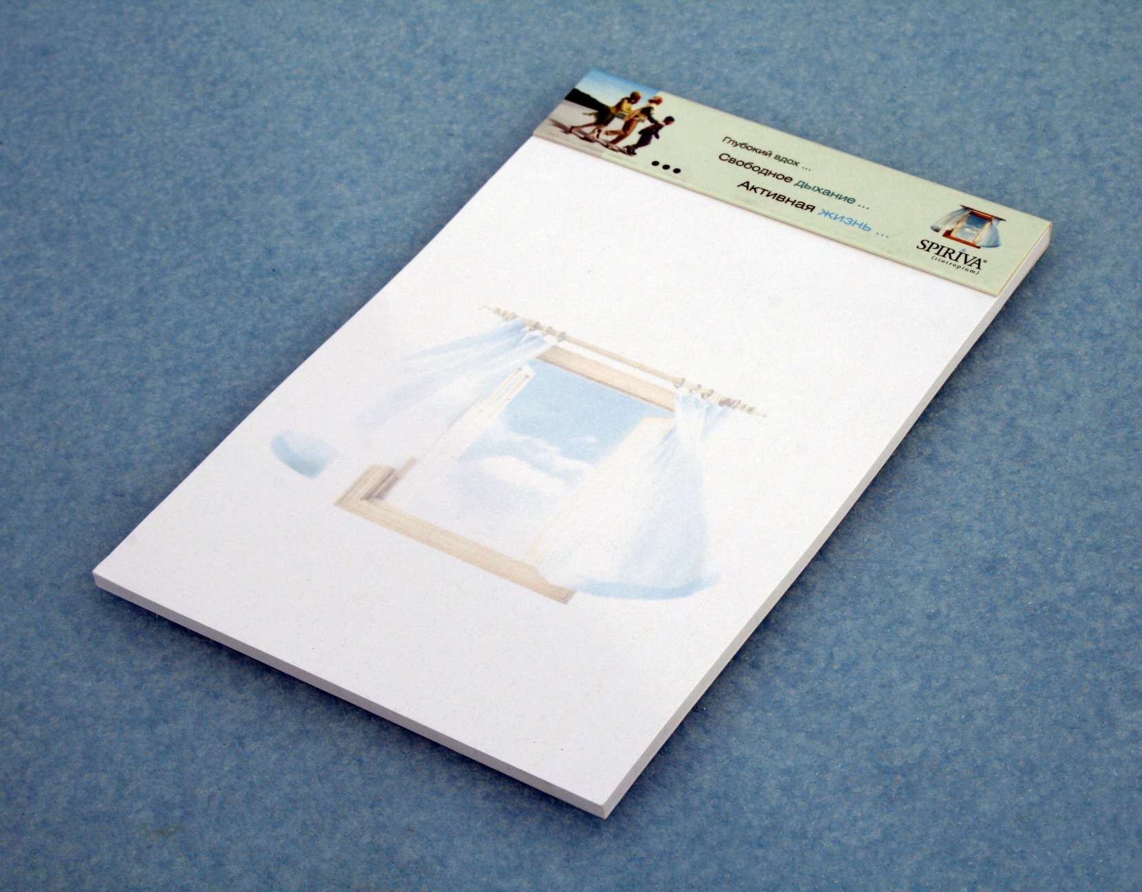 Печать блокнотов на клею