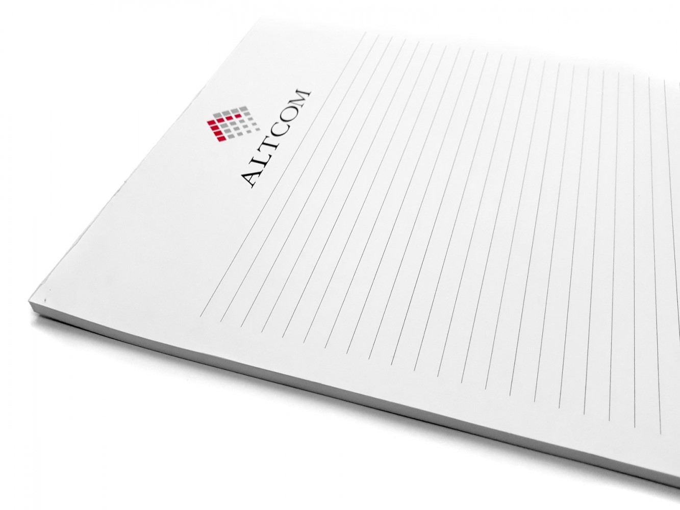 Блокнот с торцевой склейкой без обложки