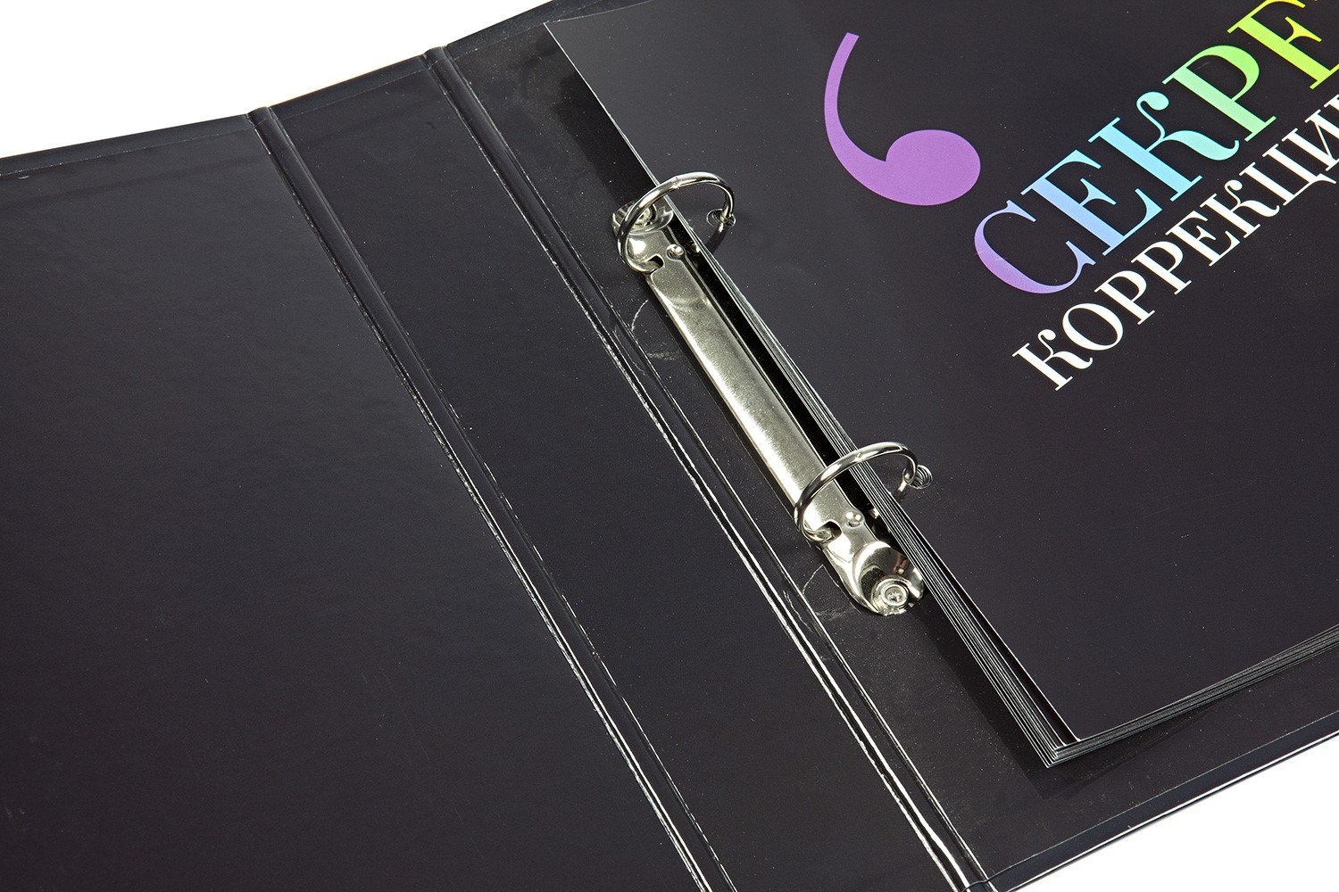 Печать брошюр на кольцах