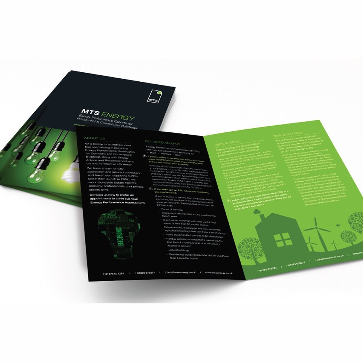 Двухсторонние брошюры