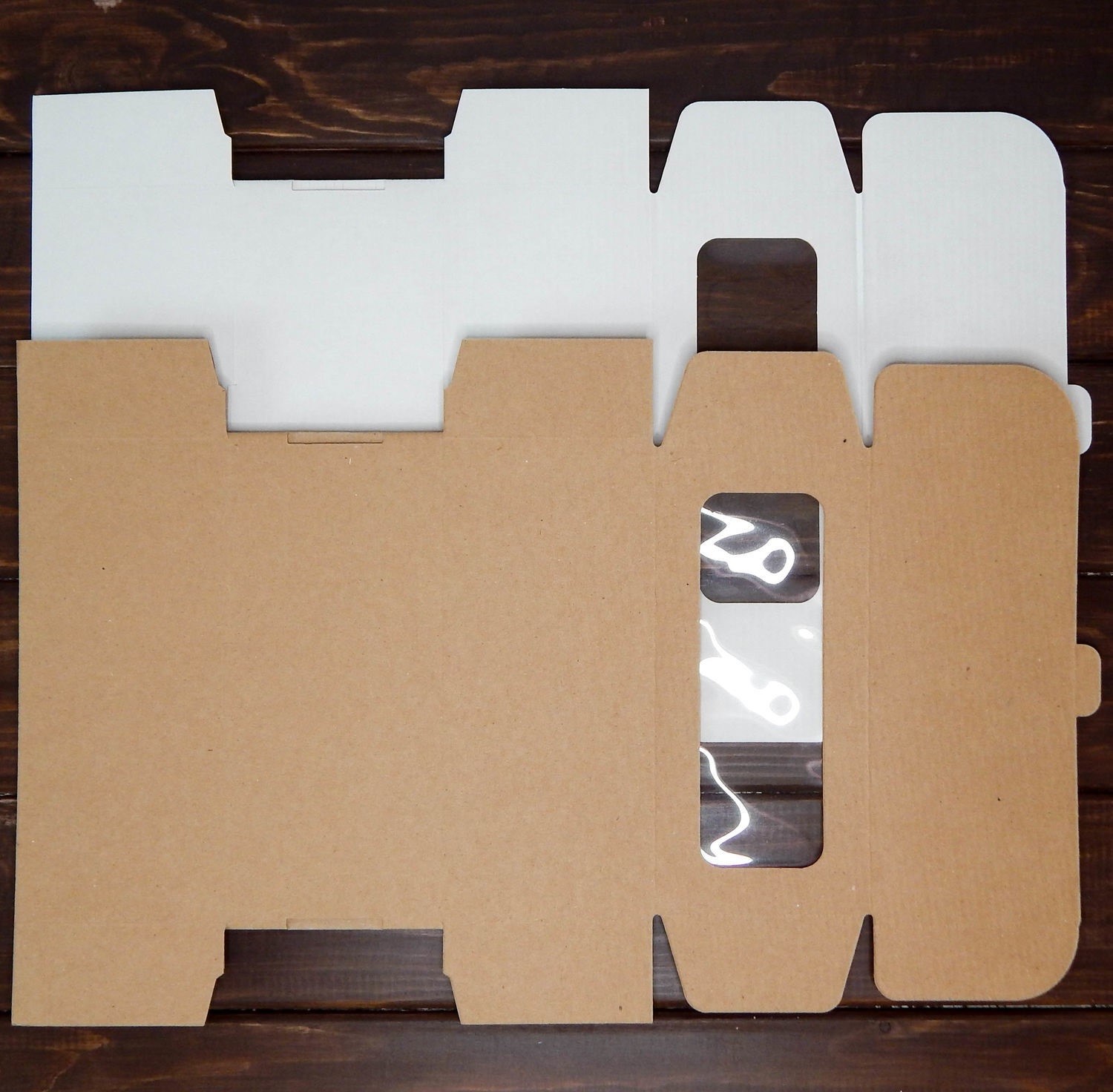 Коробка вырубная самосборная