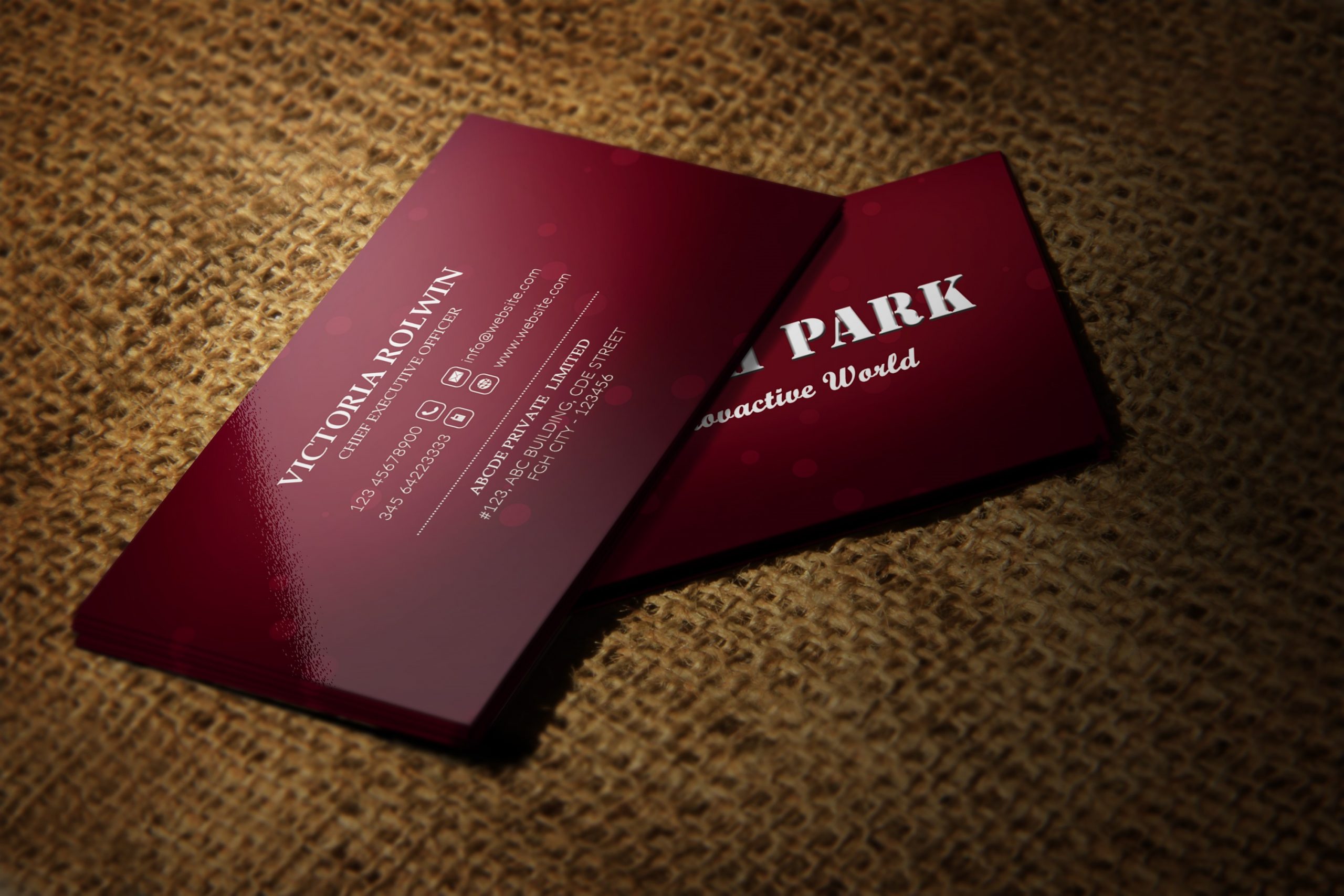 Ламинация визиток