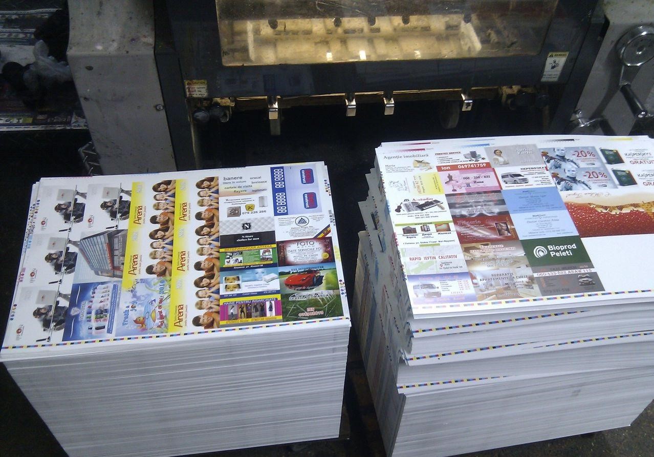 Офсетная печать листовок