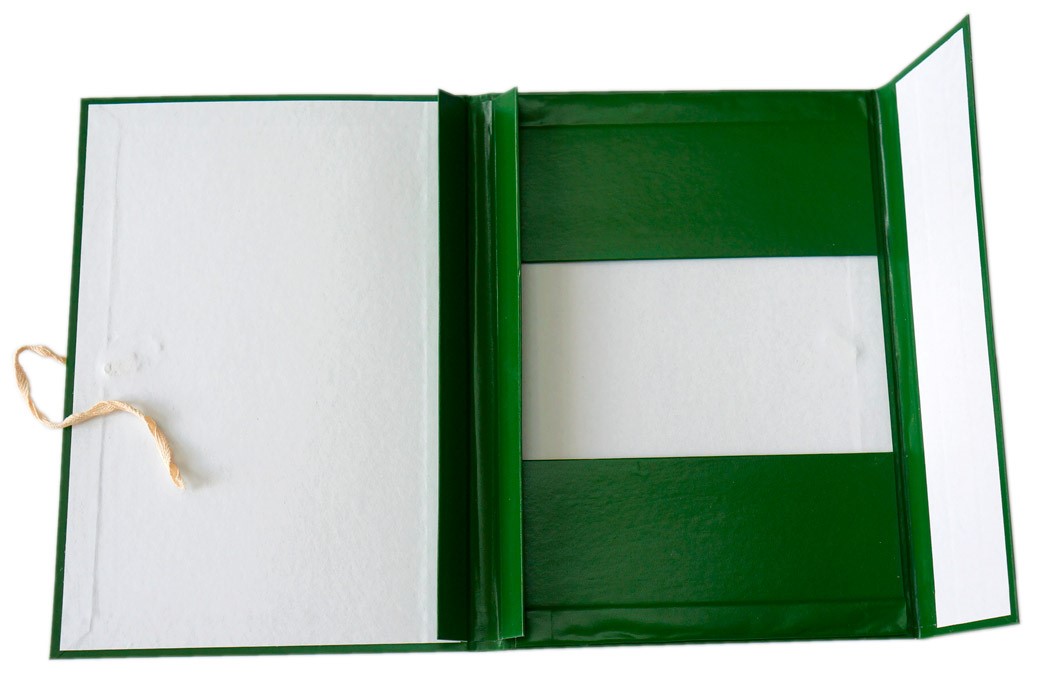 Папки картонные с приклейным клапаном