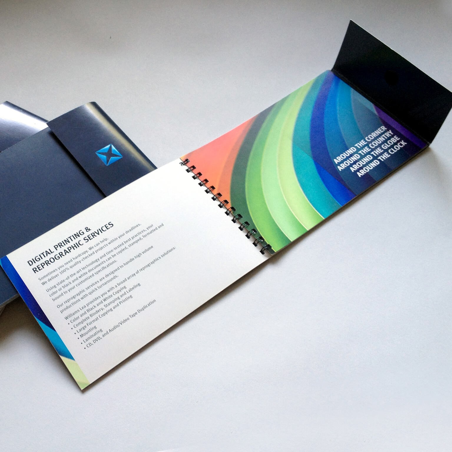 Печать буклетов