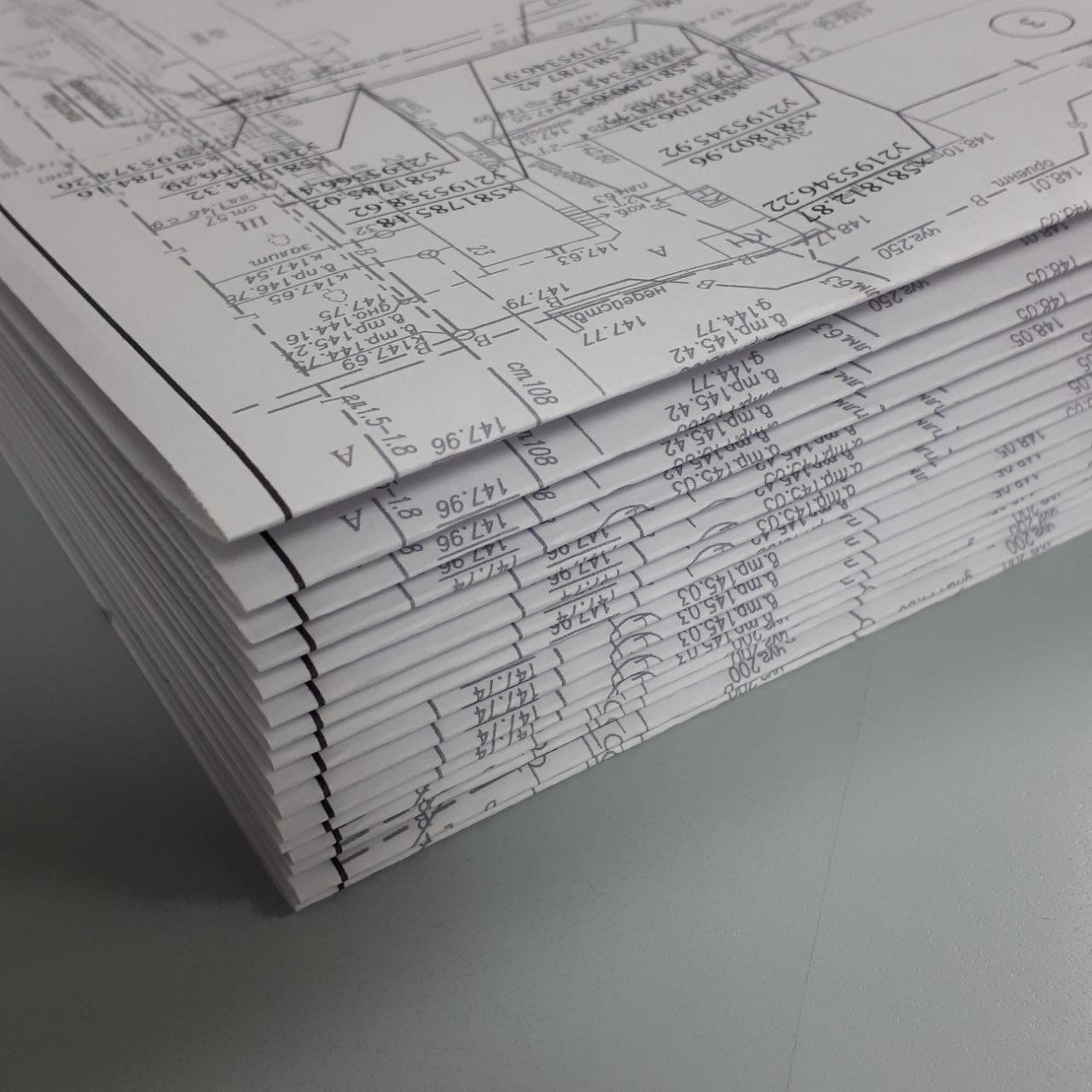 Печать чертежей А1