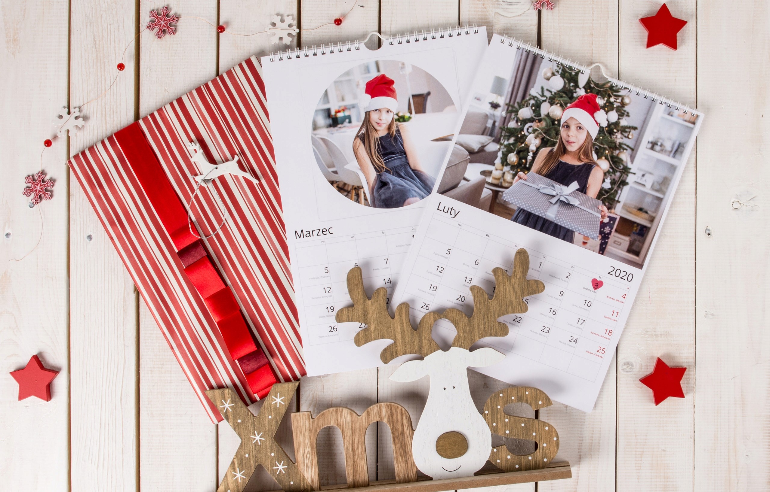 Печать календарей на новый год