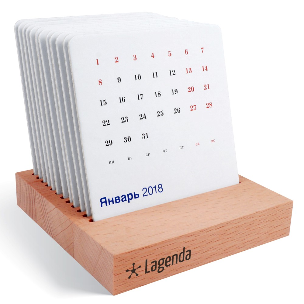 Печать календарей с логотипом