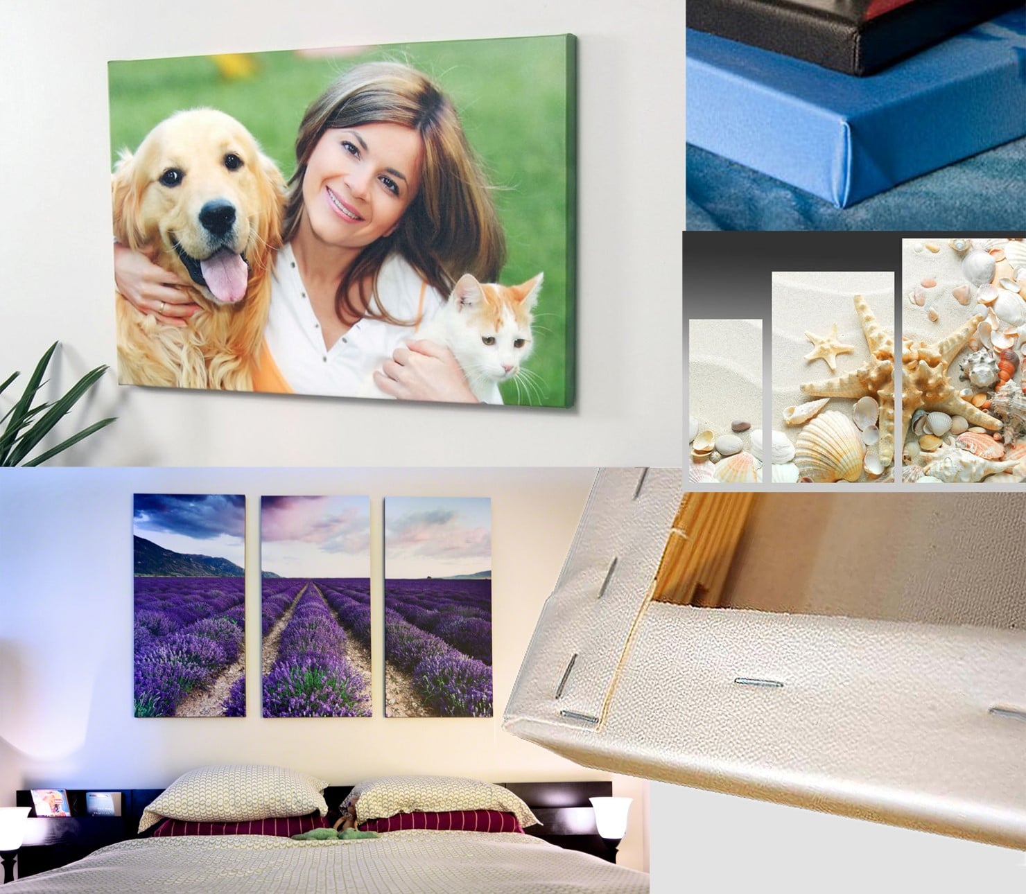 Печать на холсте