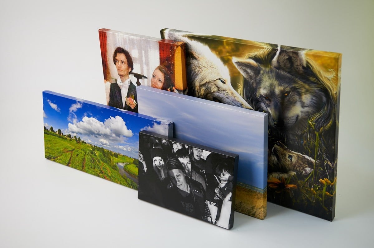 Печать на холсте