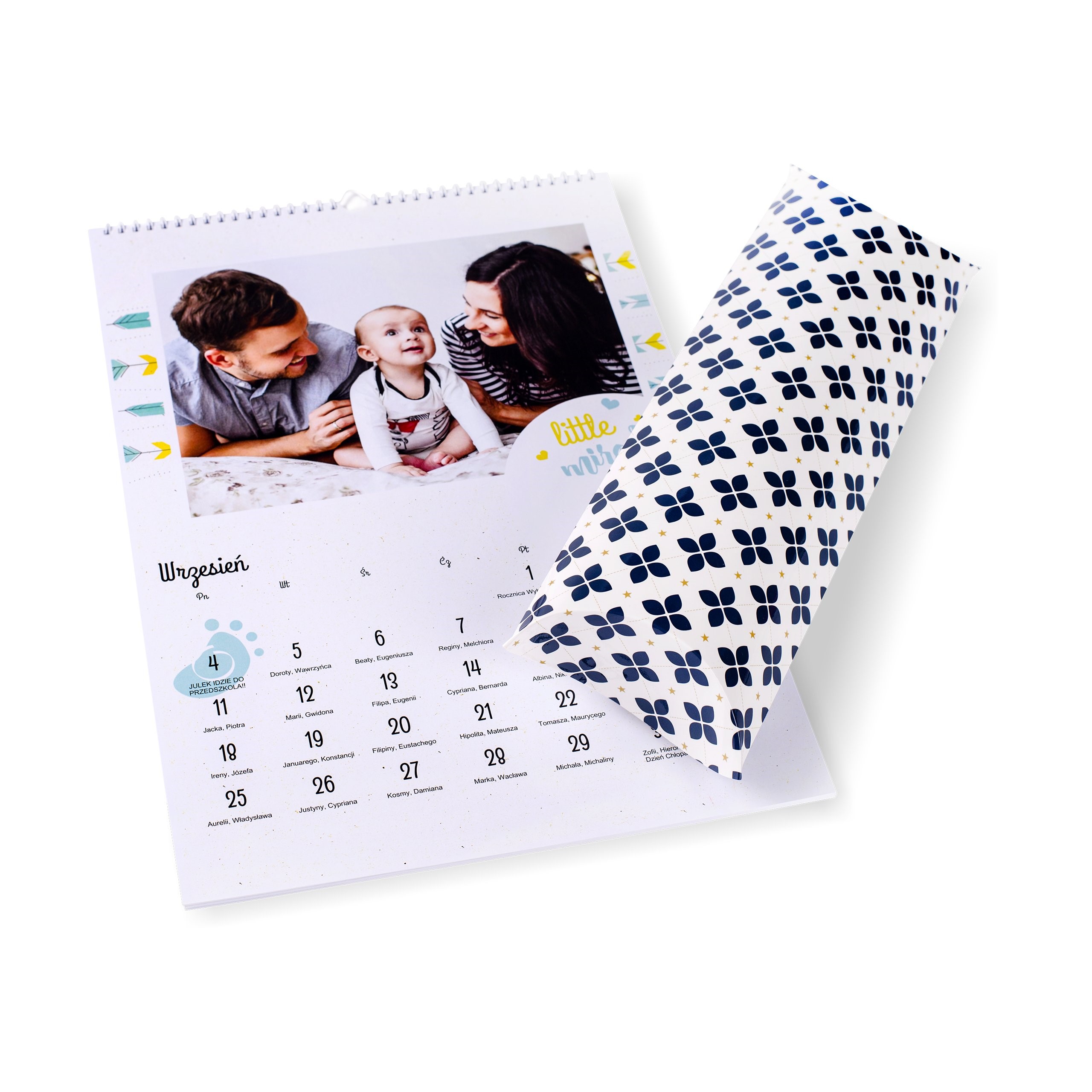 Печать перекидных настенных календарей