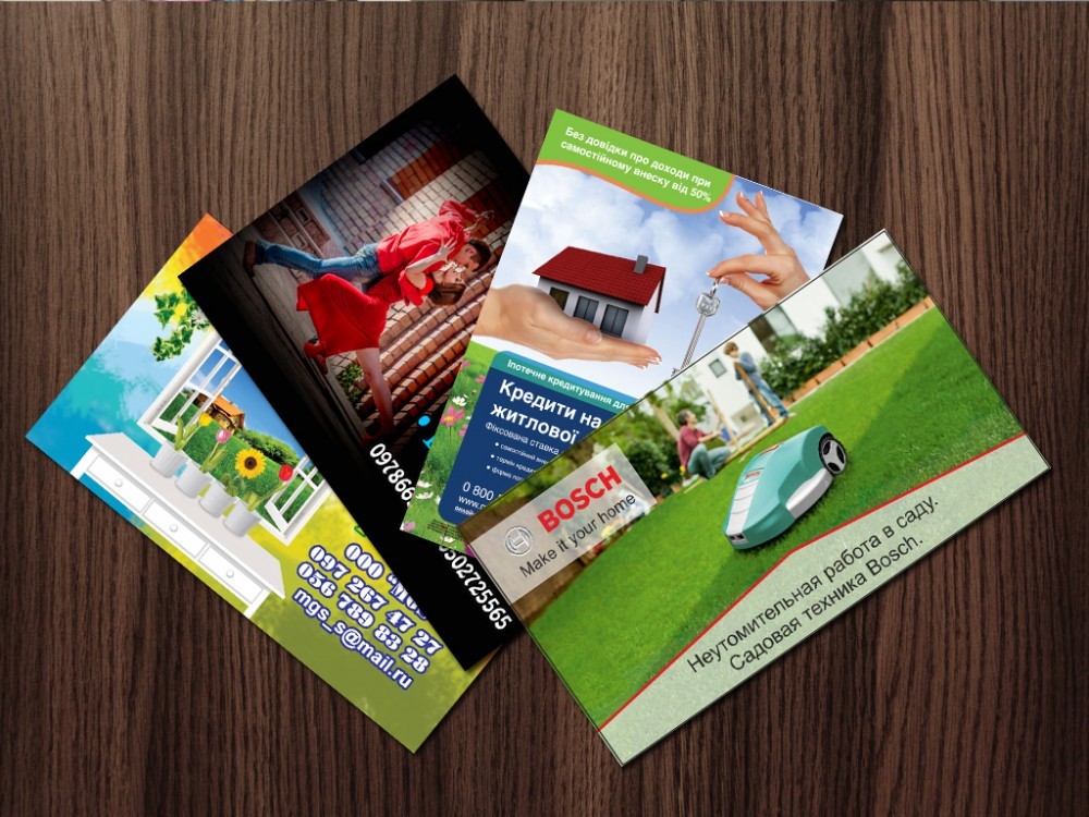Печать рекламных листовок