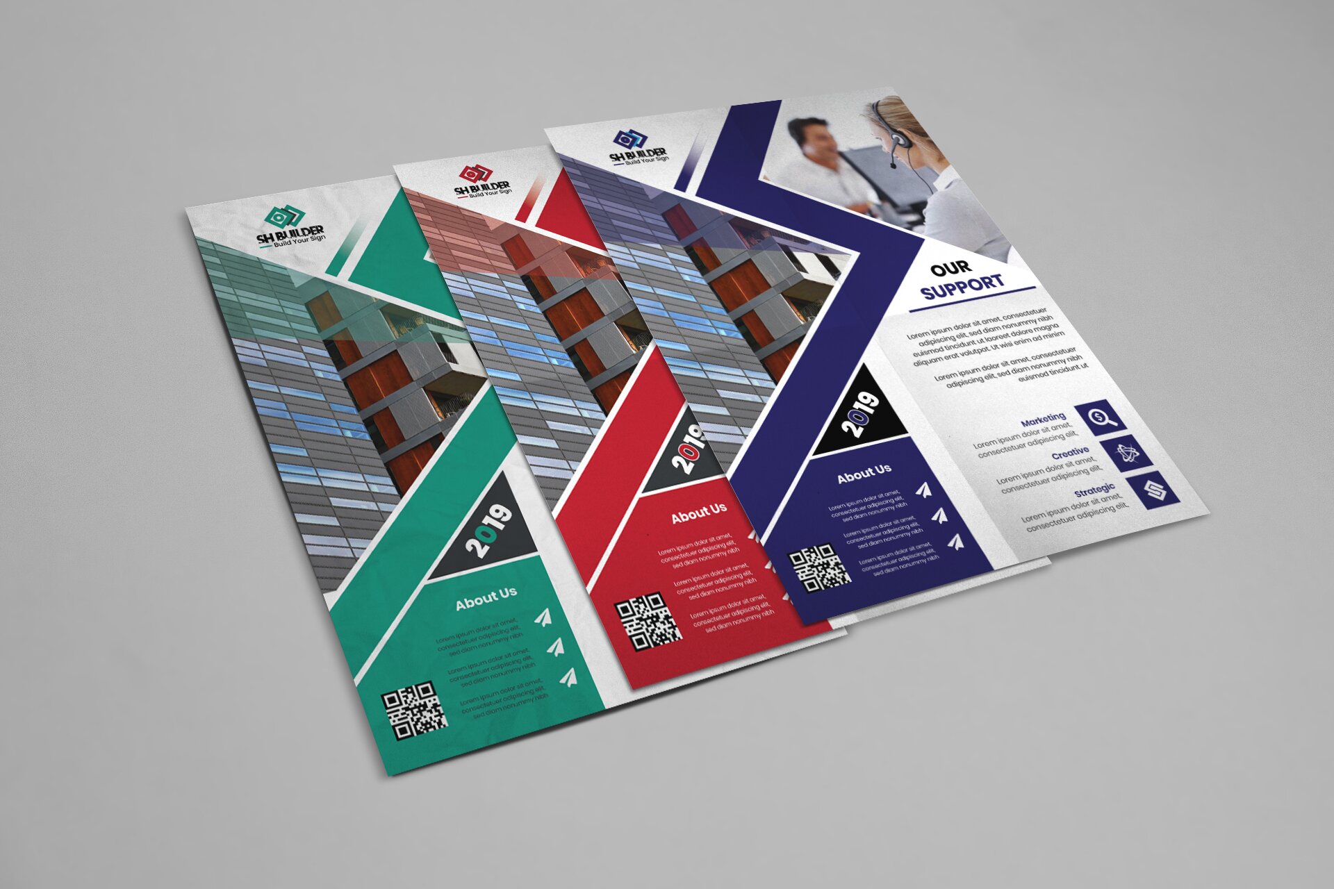 Печать цветных листовок