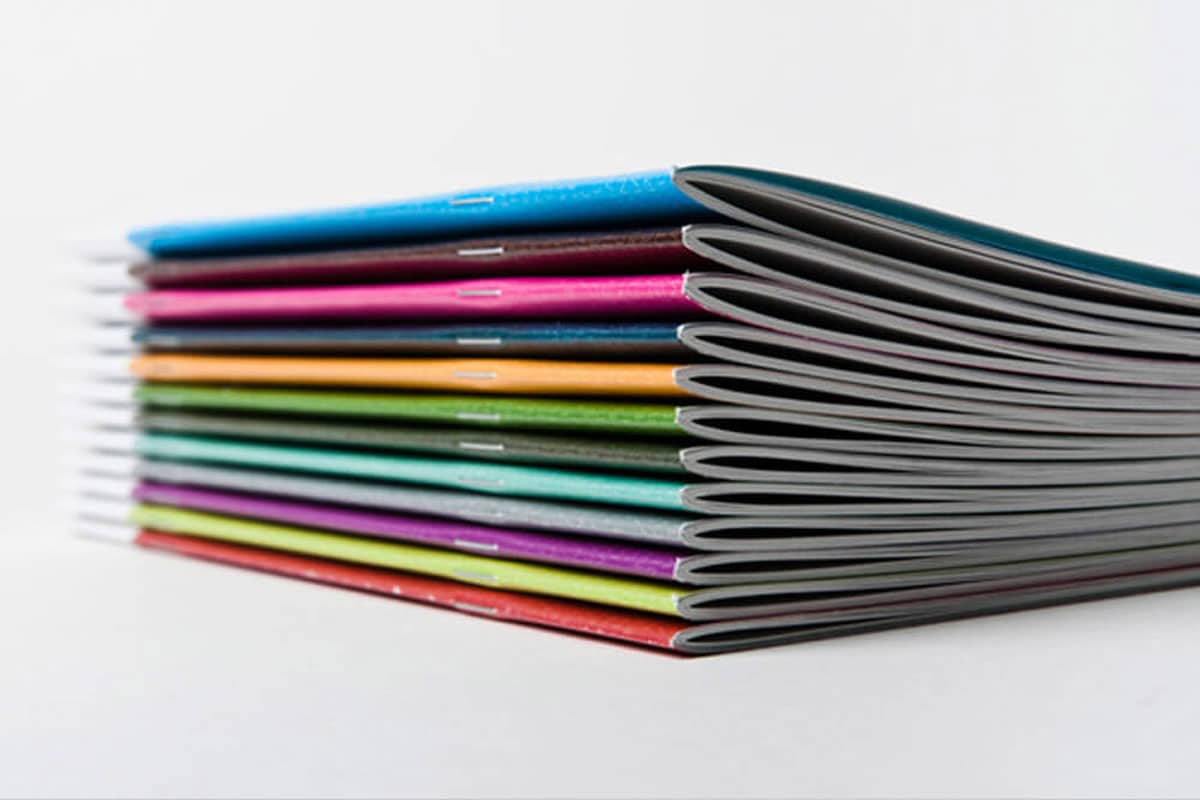 Печать блокнотов на скобе