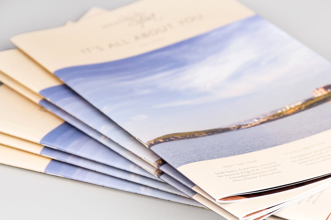 Цветные брошюры