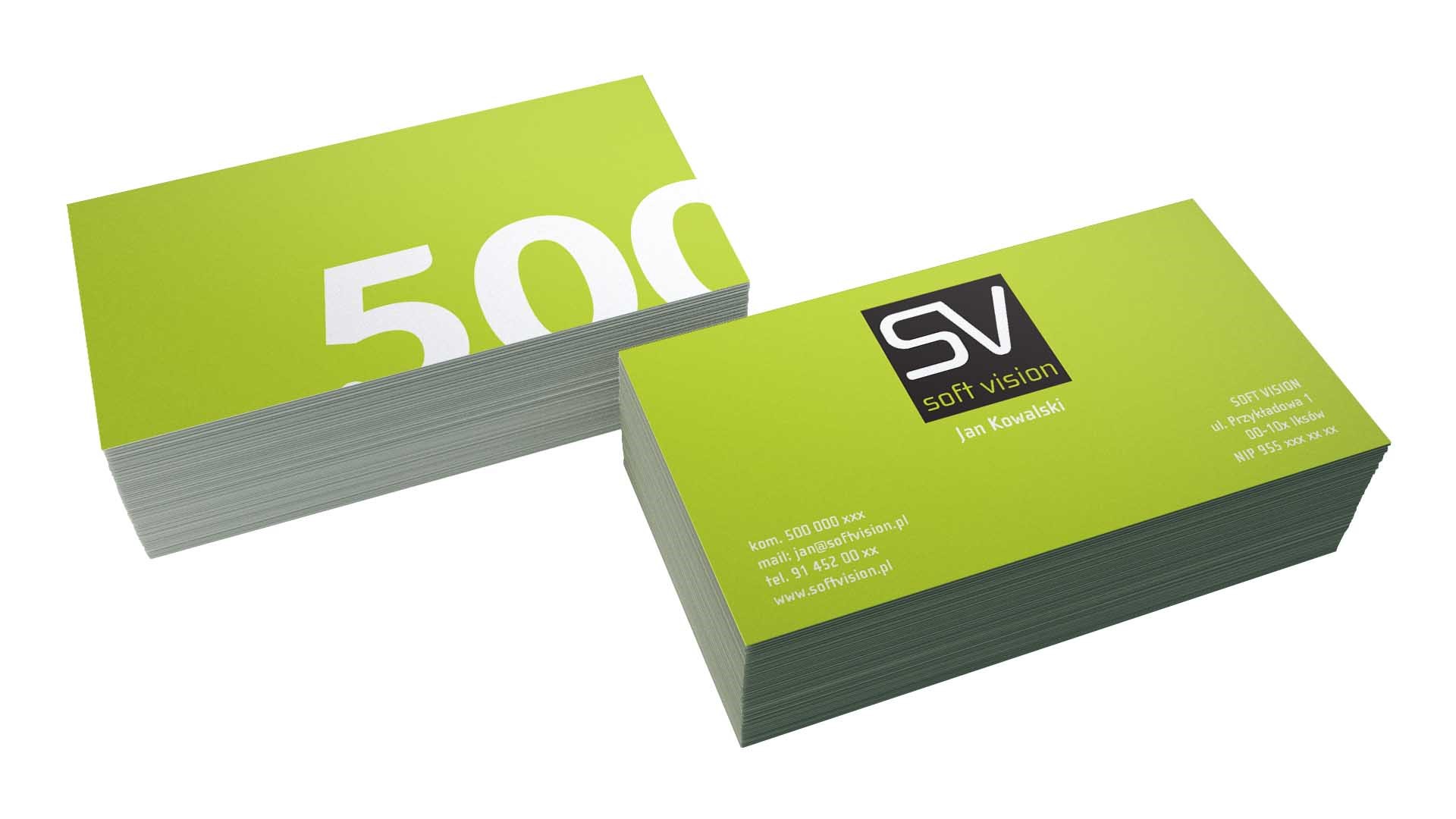 Визитки 1000 шт