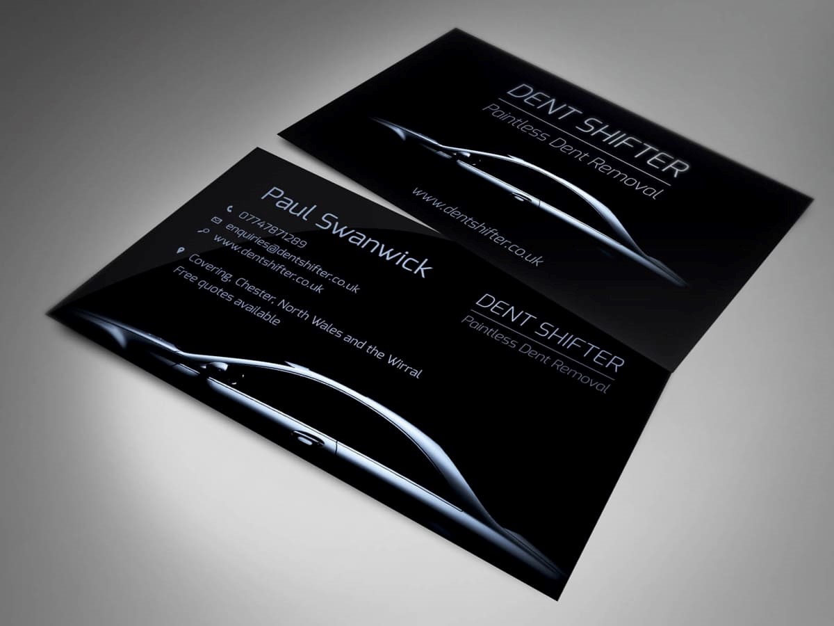 Визитки для автосервиса