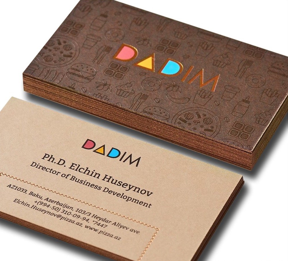 Визитки для директора