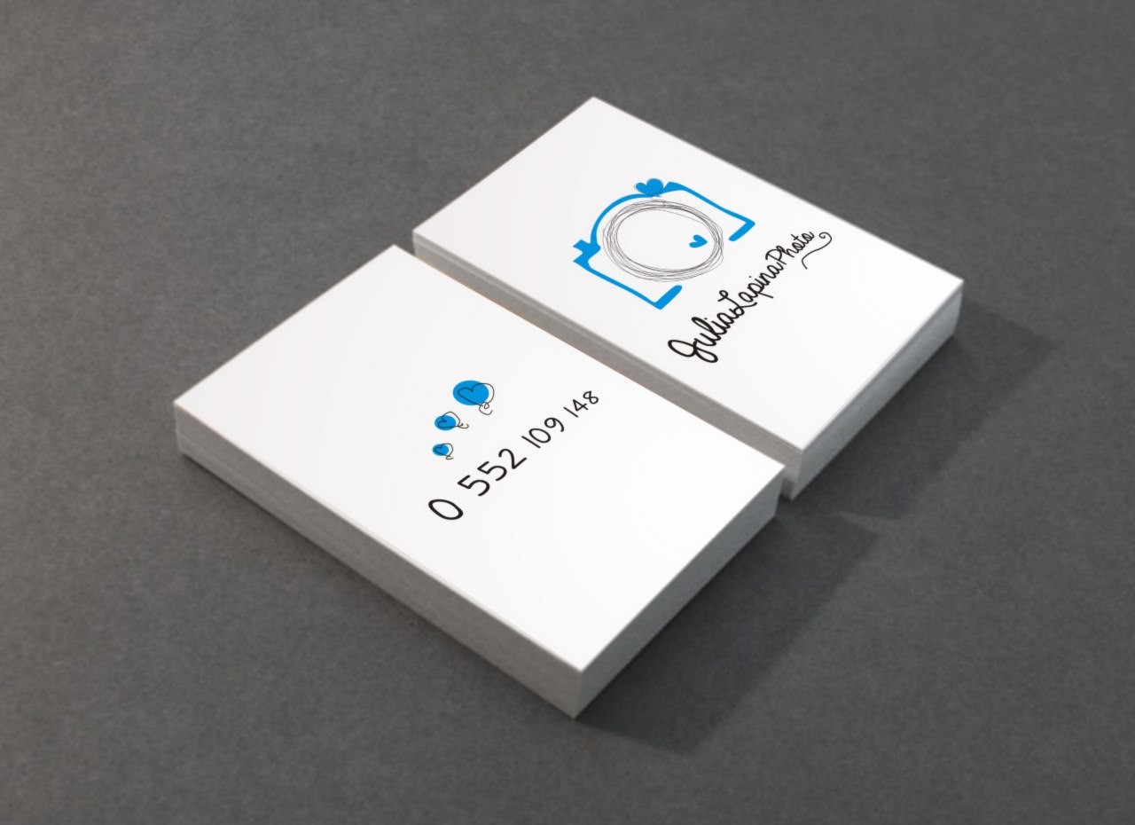 Визитки для фотографов