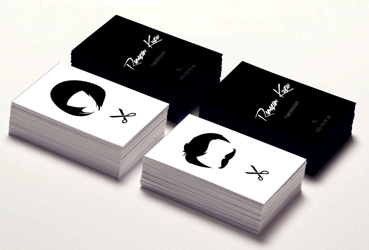 Визитки для парикмахера