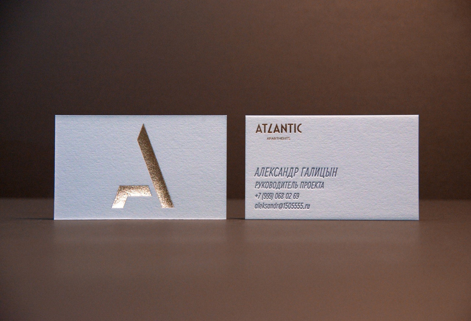 Визитки конгрев тиснением