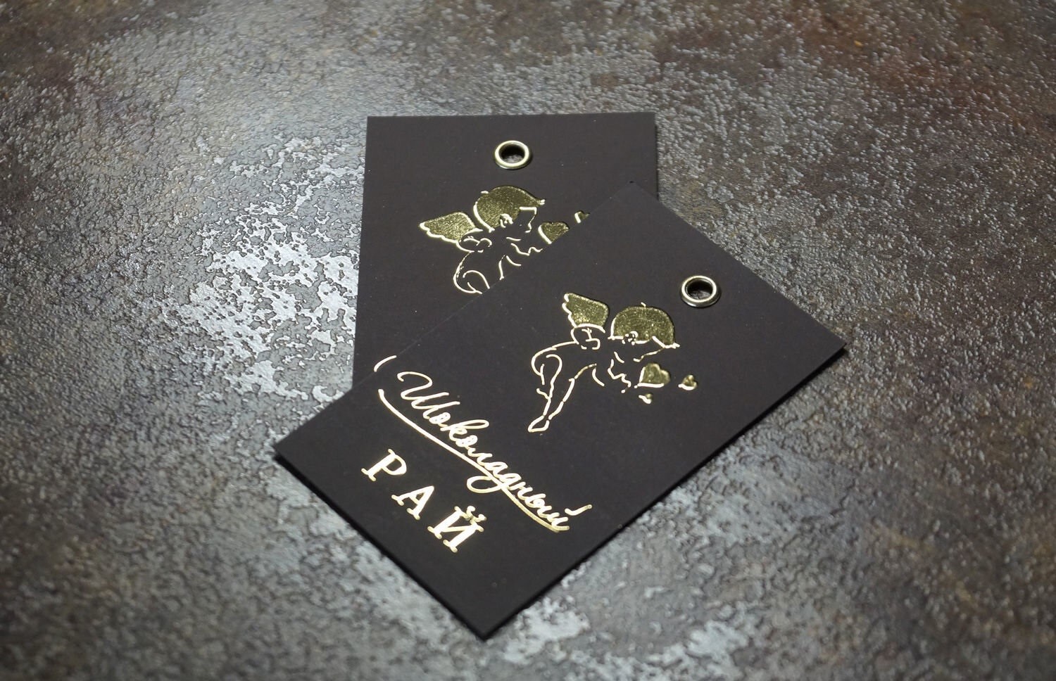 Визитки конгрев тиснением