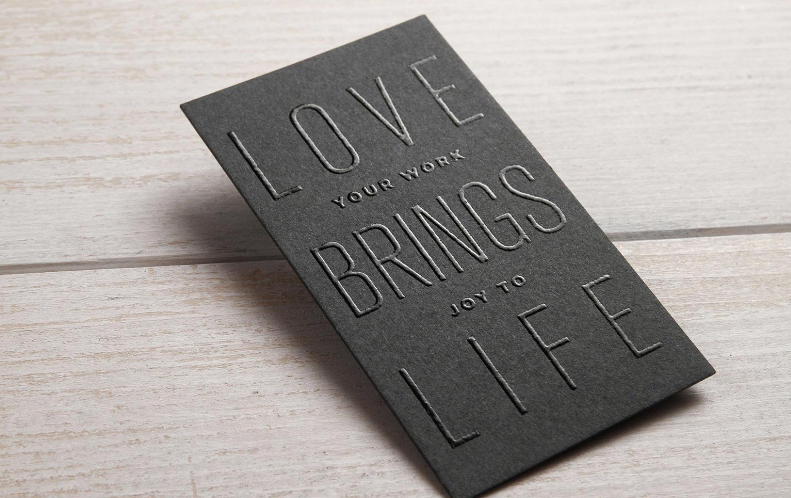 Визитки с термоподъемом