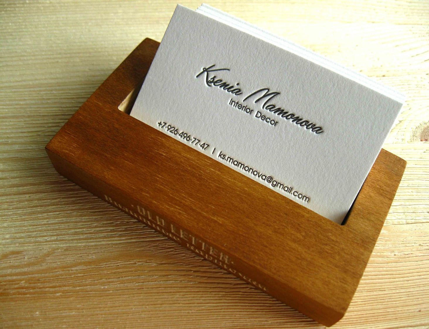 Женские визитки