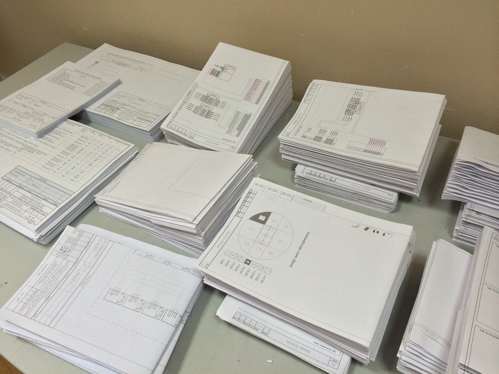 Печать чертежей