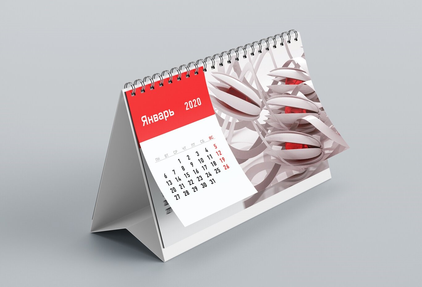 Печать календарей-домиков