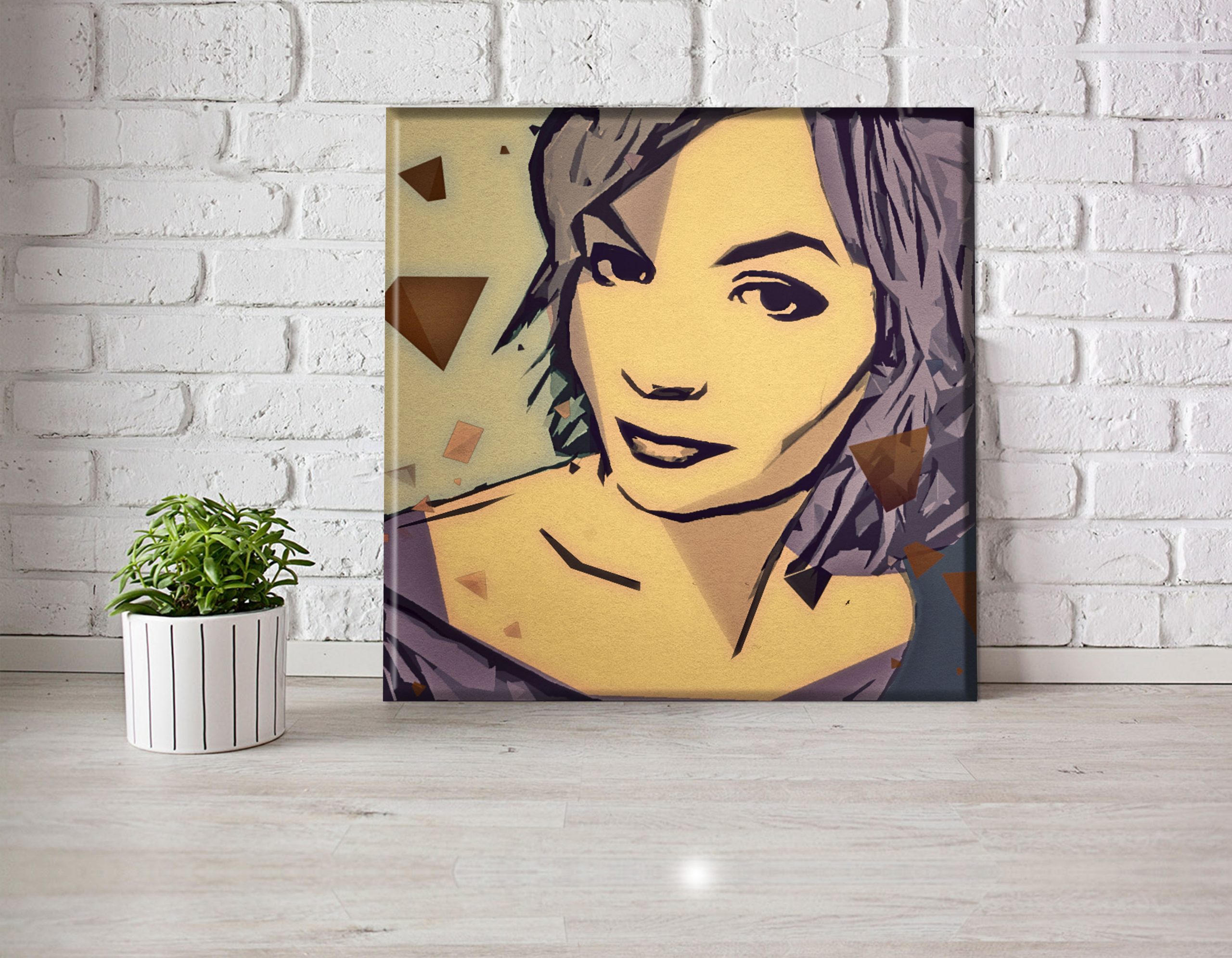 Арт печать на холсте