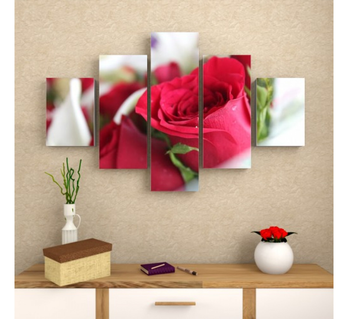 Интерьерная печать на холсте