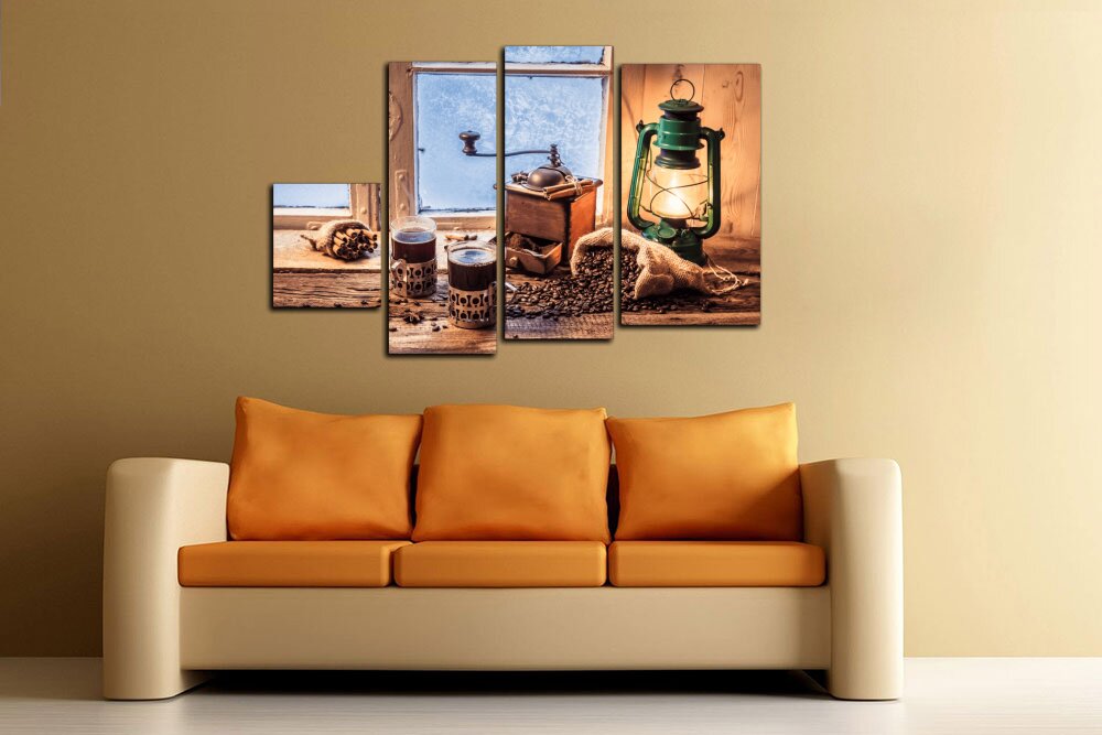 Интерьерная печать на холсте