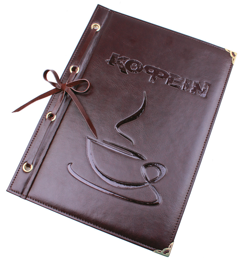 Изготовление папок для меню