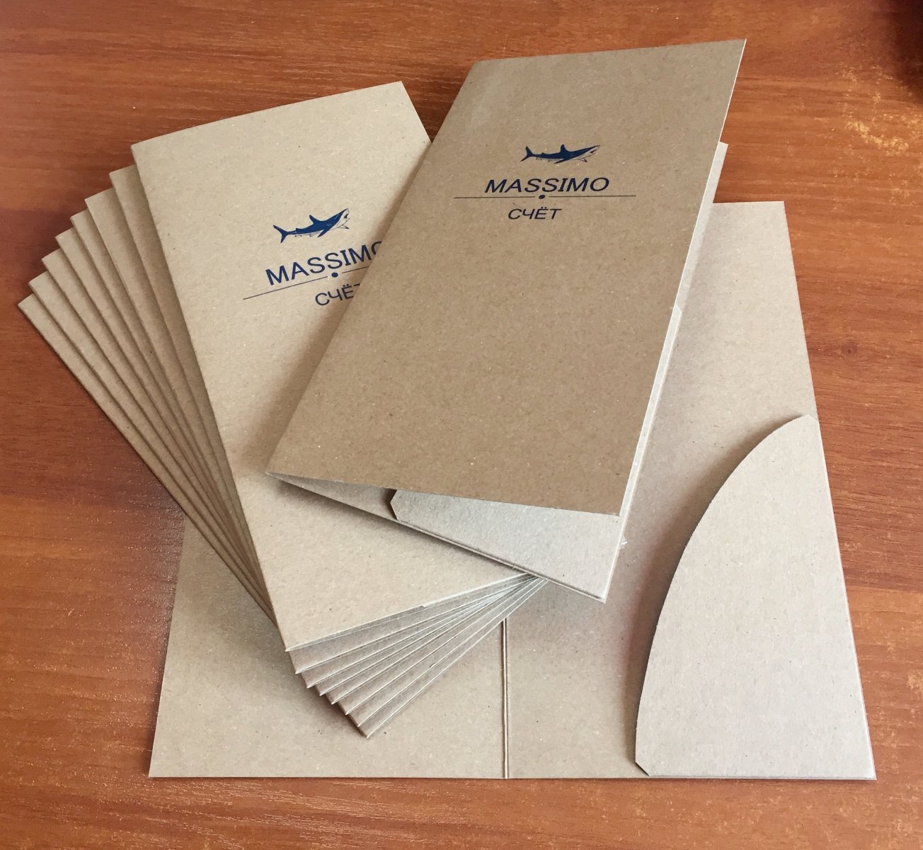 Изготовление папок для счетов