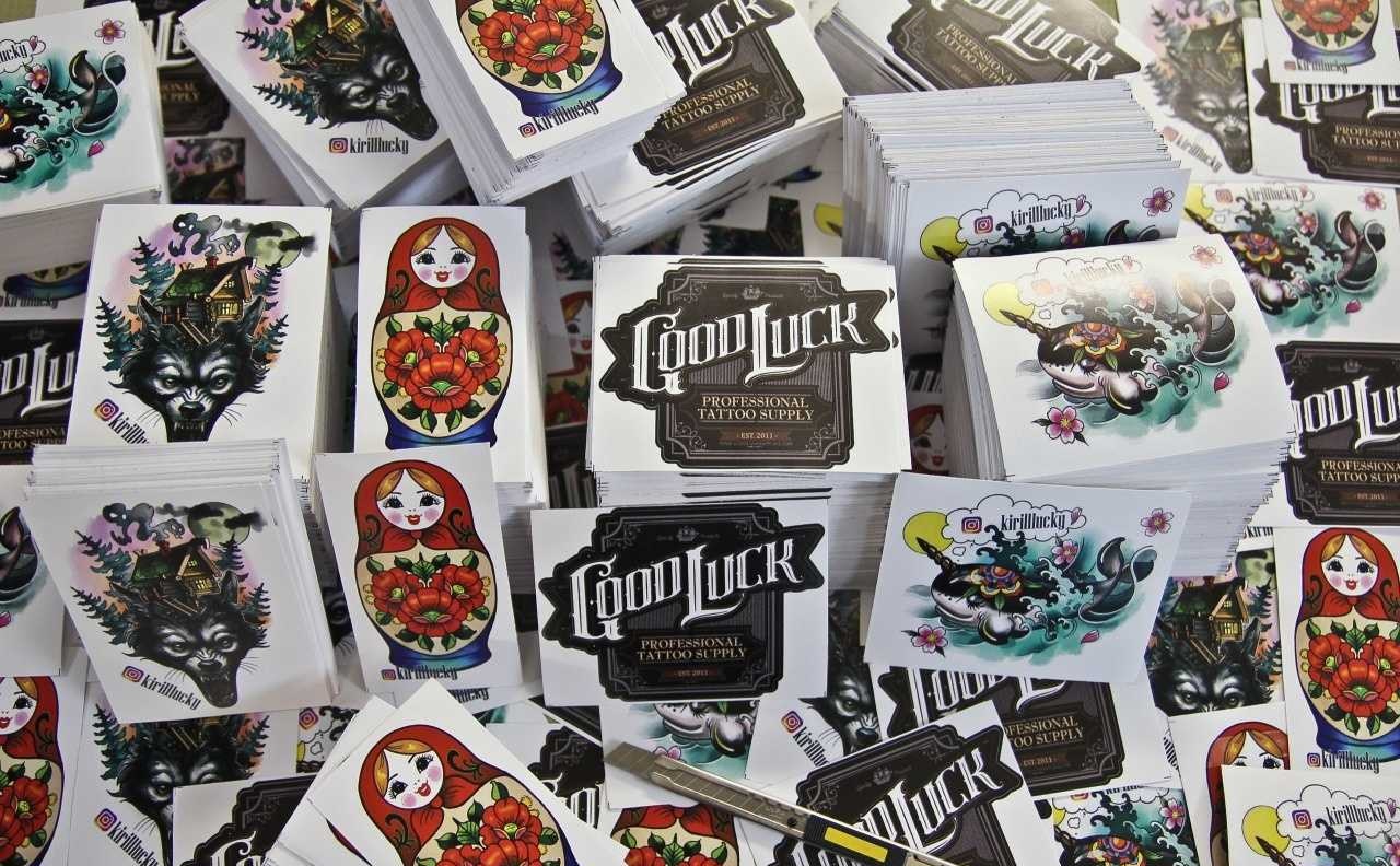 Изготовление виниловых стикеров