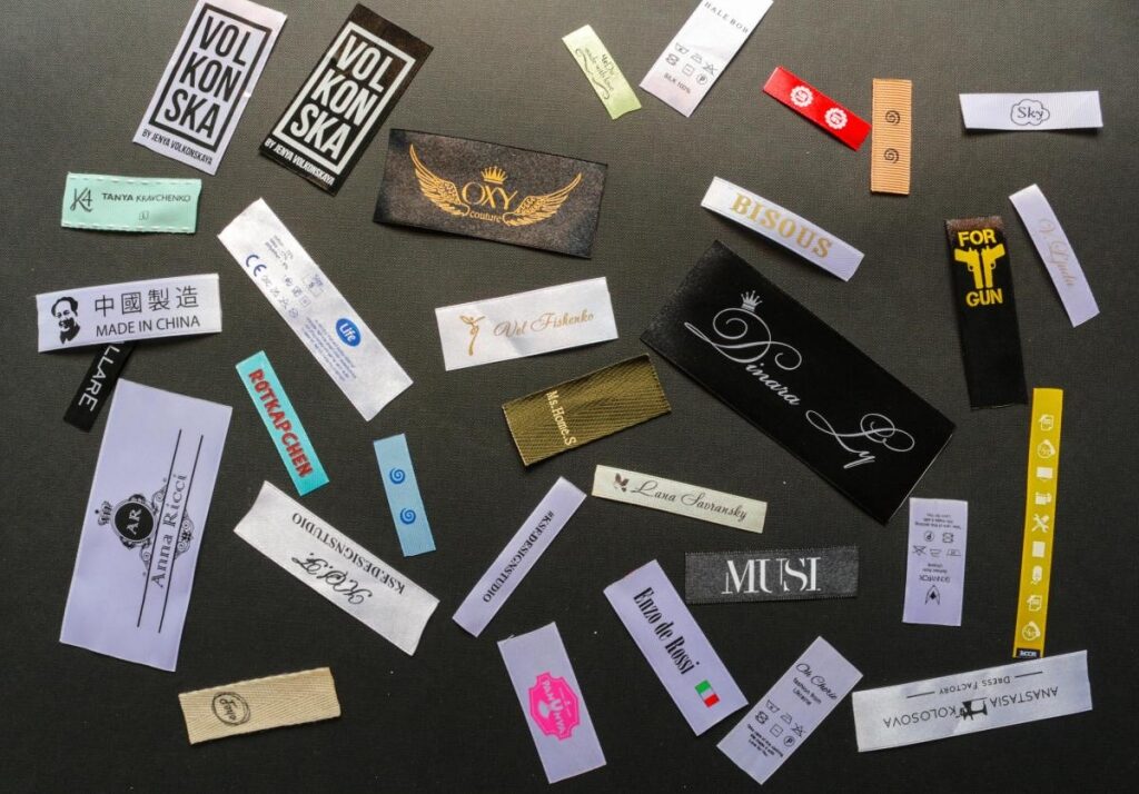 Изготовление ярлыков и бирок