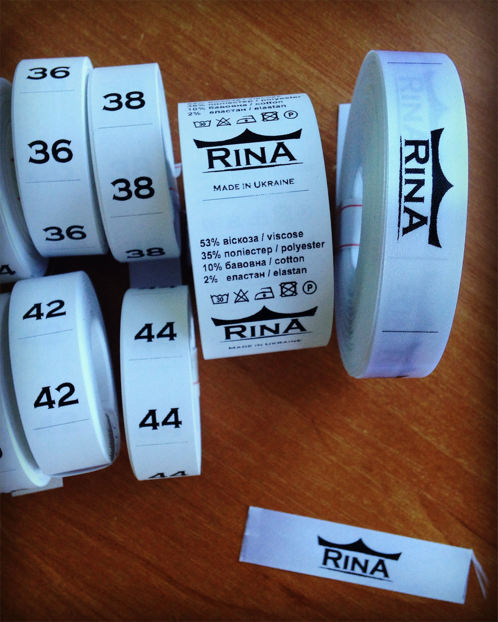 Изготовление ярлыков и бирок