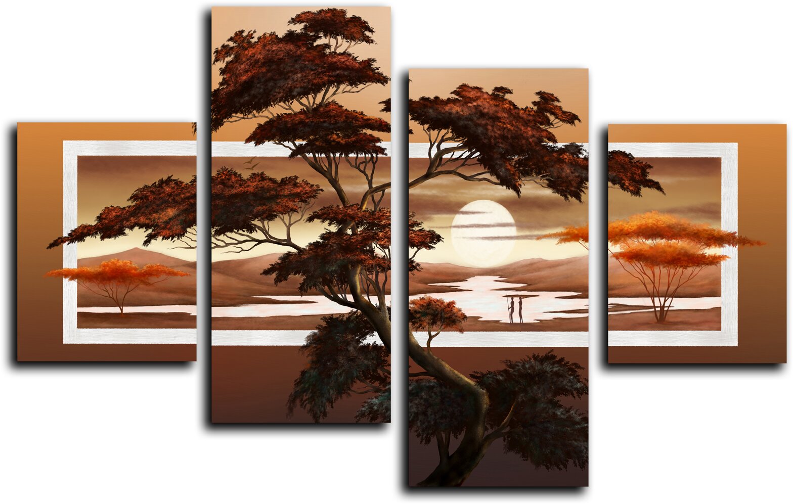 Модульная печать на холсте