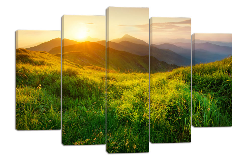 Модульная печать на холсте