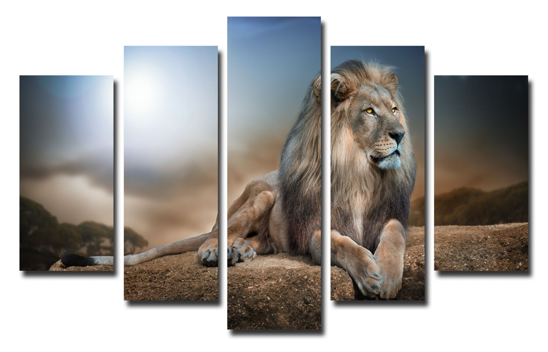 Модульная печать на холсте