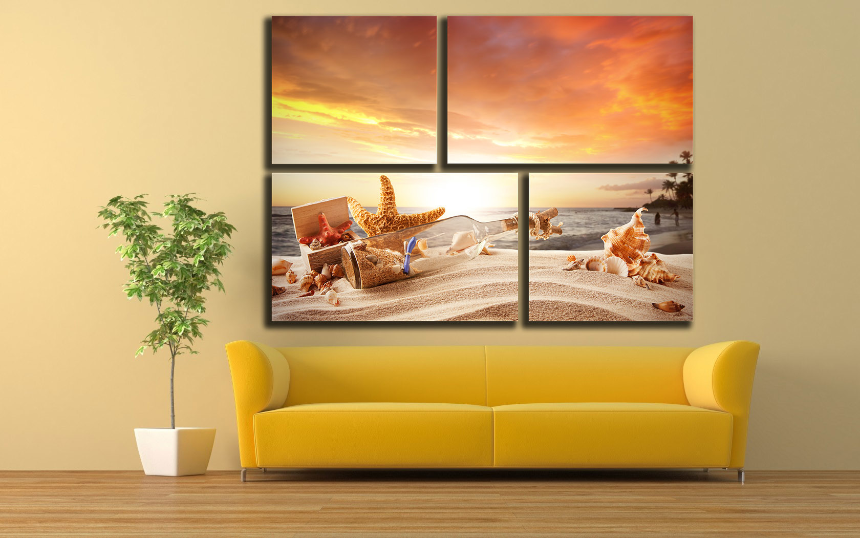 Модульные картины на заказ