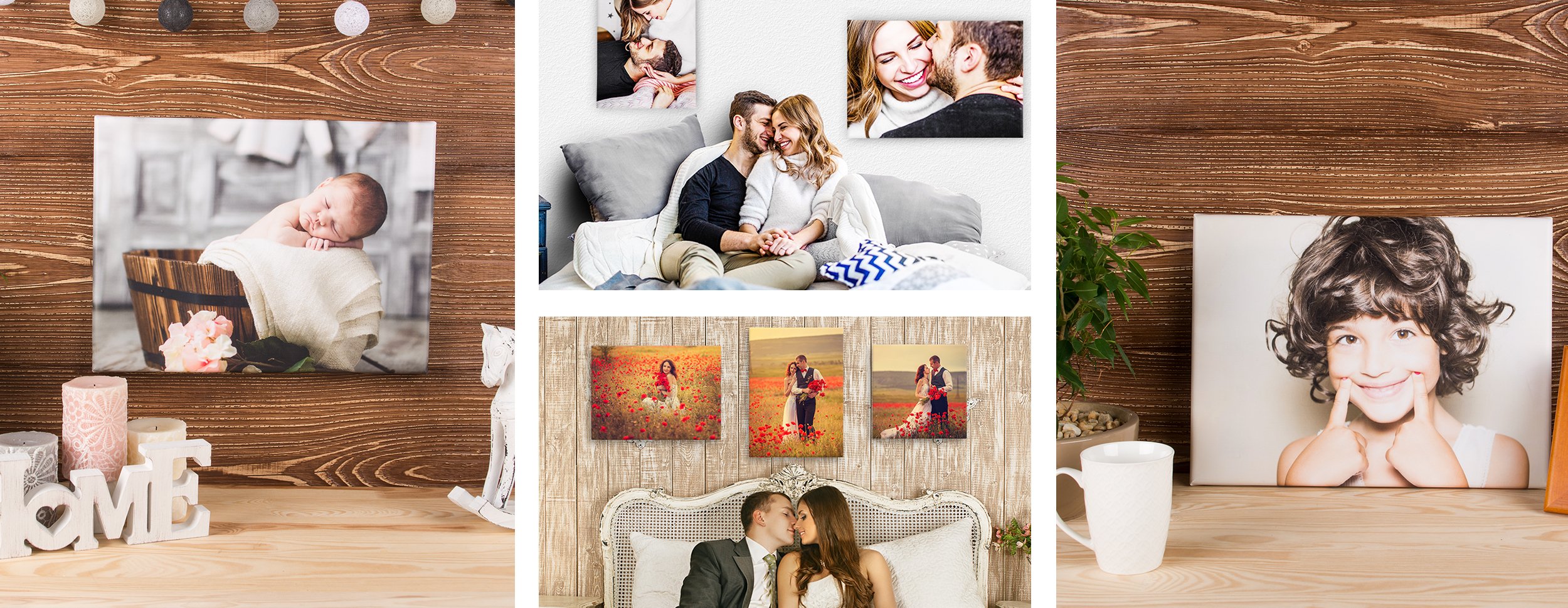 Печать фото на холсте