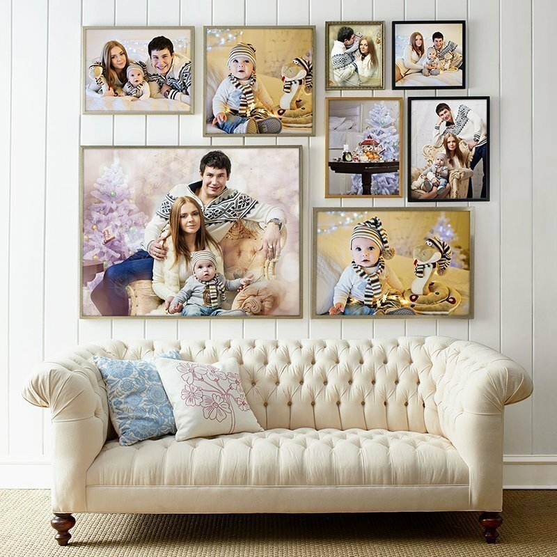 Печать фото на холсте