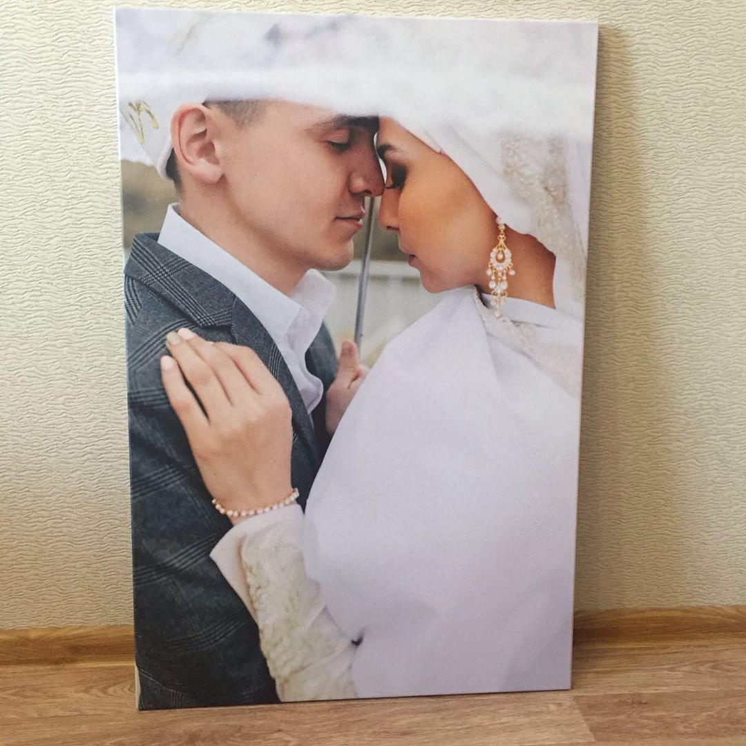 Печать фото на холсте