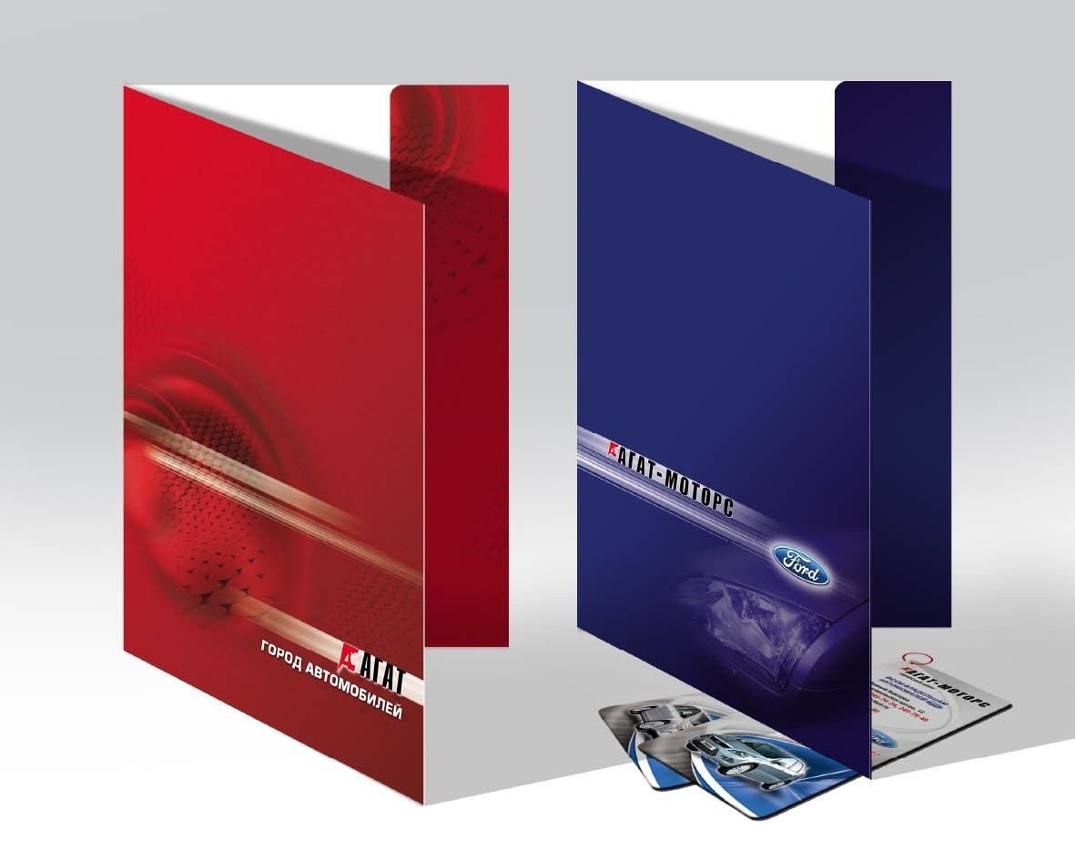 Печать и изготовление бумажных папок