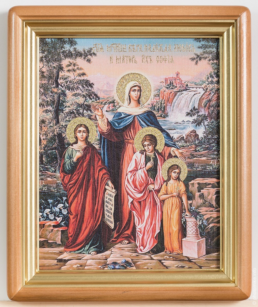 Печать икон на холсте