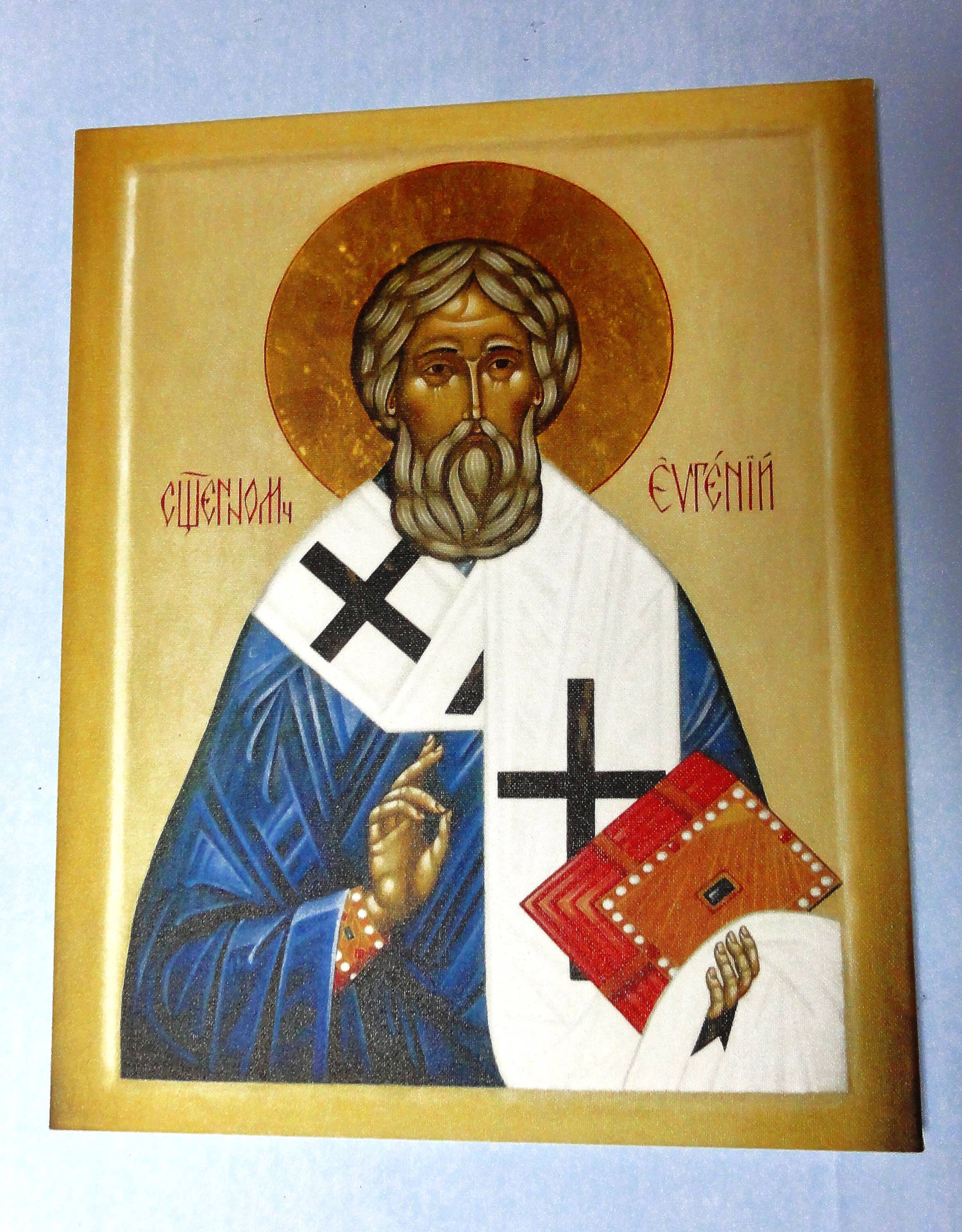 Печать икон на холсте